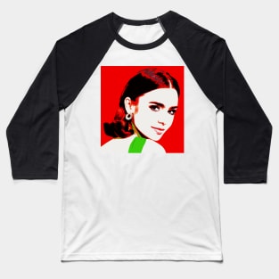 lily collins Baseball T-Shirt